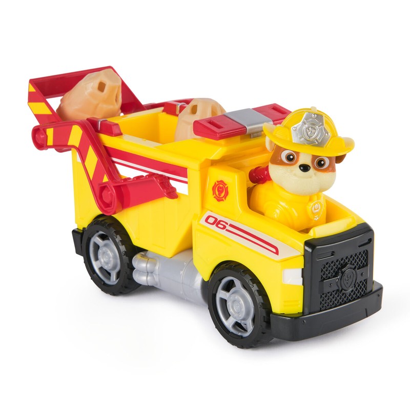 Juguetes construcción niños: camión de Rubble con pala funcional