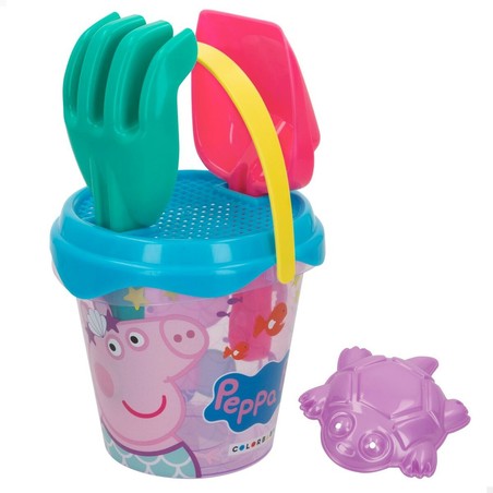 Set de accesorios playa niños de Peppa Pig, ideal para la diversión.