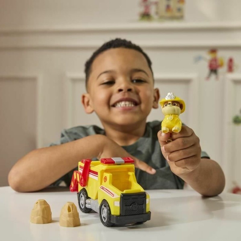 Colección de juguetes Paw Patrol: camión de Rubble para completar