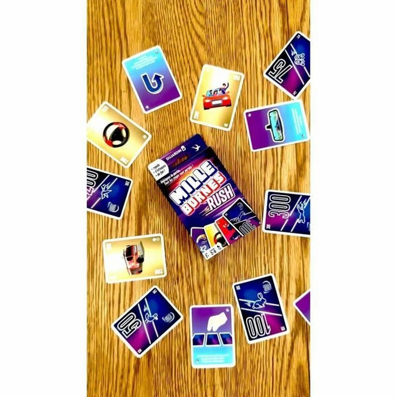 Cartas multicolor de juego de cartas niños MILLE BORNES
