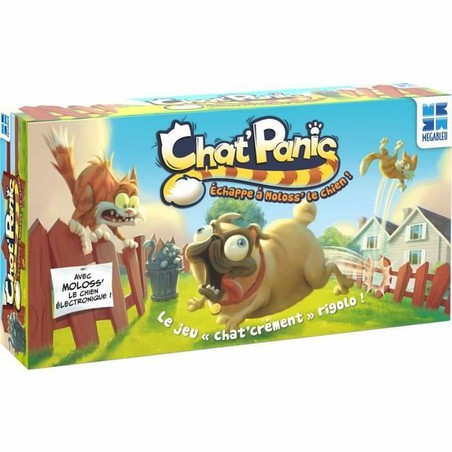 Juego de mesa niños Megableu Chat'panic, diversión familiar.