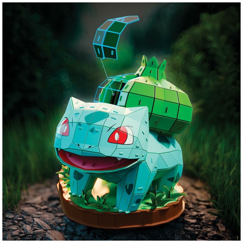 Juguete construcción motricidad fina: Montaje Puzzle 3D Bulbasaur