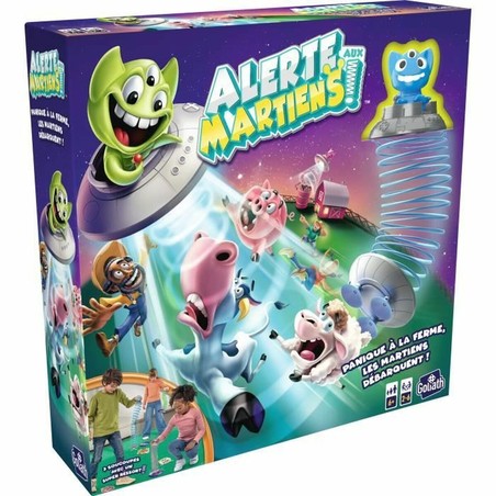 Juego de memoria infantil: Alerte aux Martiens, ideal para agilidad mental.