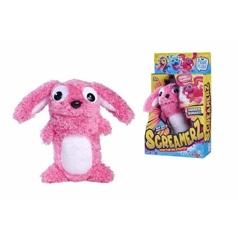 Peluche con sonido Smoby Screamerz Rosa Rose, juguete interactivo para niños