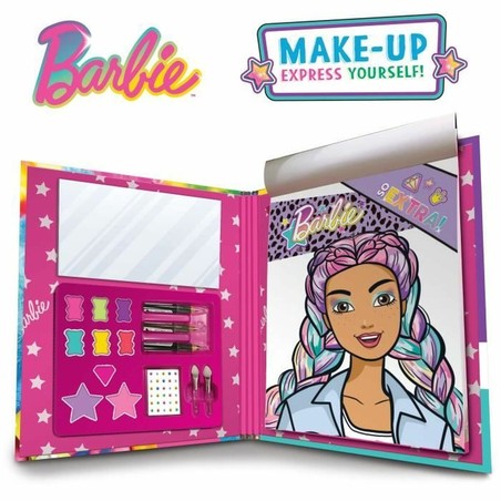 Accesorios y brillos de labios del set Barbie, perfecto para crear como en un kit pulseras niñas.