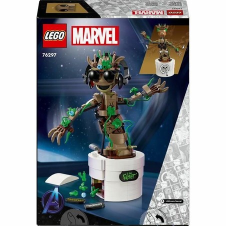 Set construcción educativo LEGO Baby Groot en su maceta