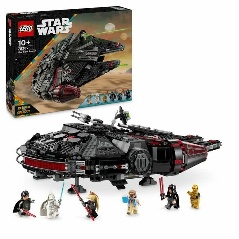 Juguetes Construcción Niños Lego Star Wars Halcón Negro 75389 - Compra online en MegaJuguetes