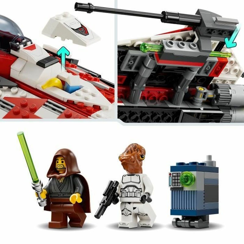 Detalles del LEGO Starfighter, ideal para coleccionistas