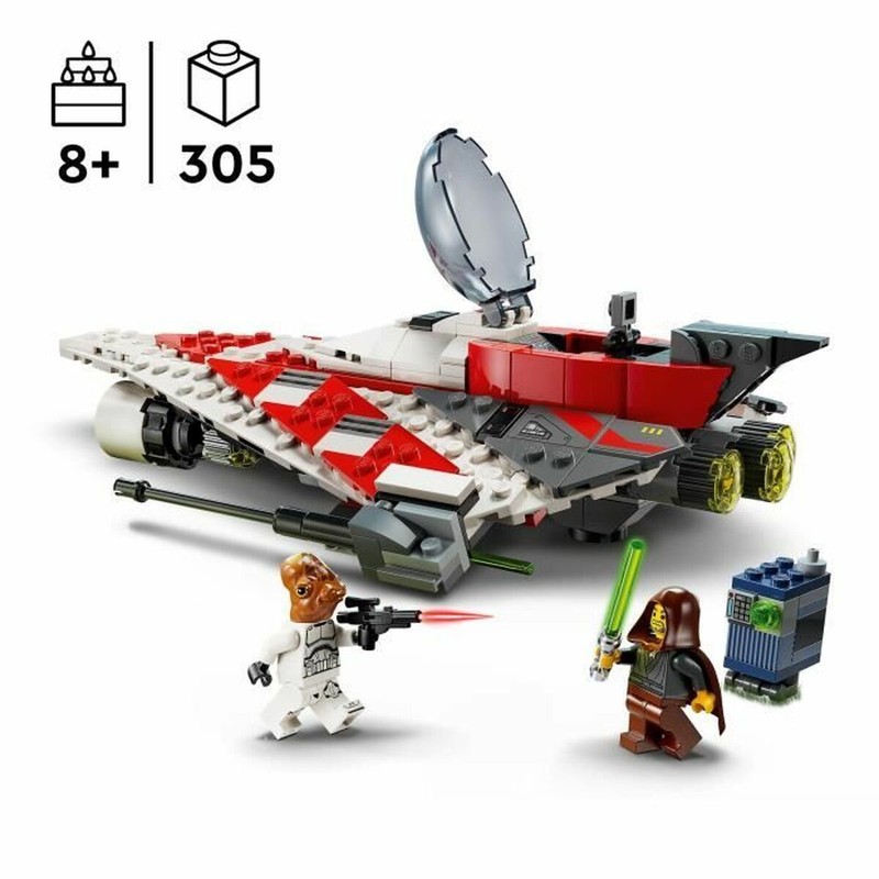 Juego de construcción para niños +8 años, modelo Starfighter