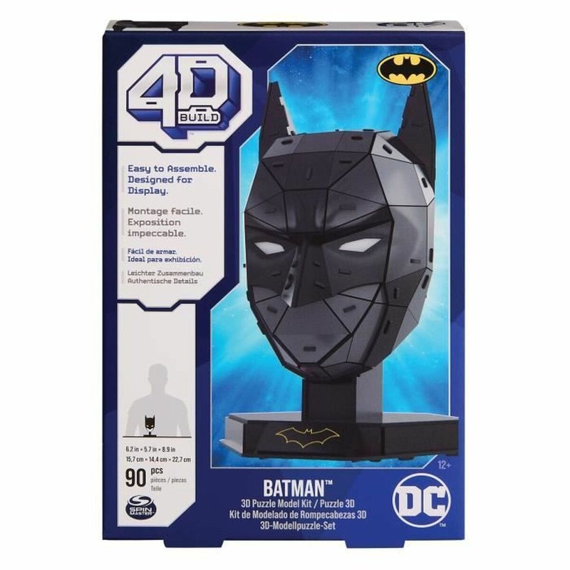 Set construcción educativo: Piezas del puzzle 4D Batman