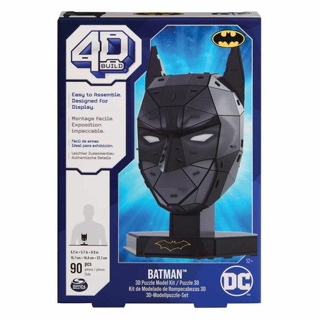 Set construcción educativo: Piezas del puzzle 4D Batman