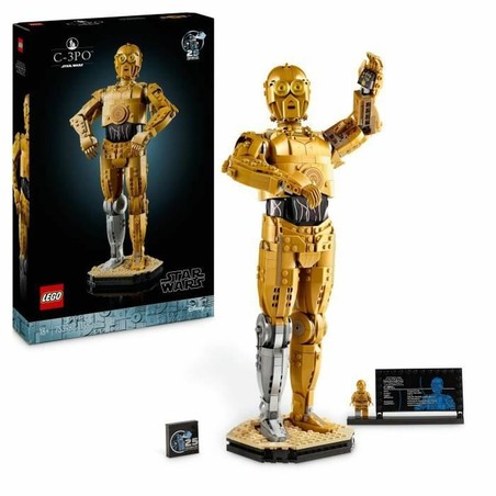 Juguetes construcción niños C-3PO Star Wars Lego coleccionista