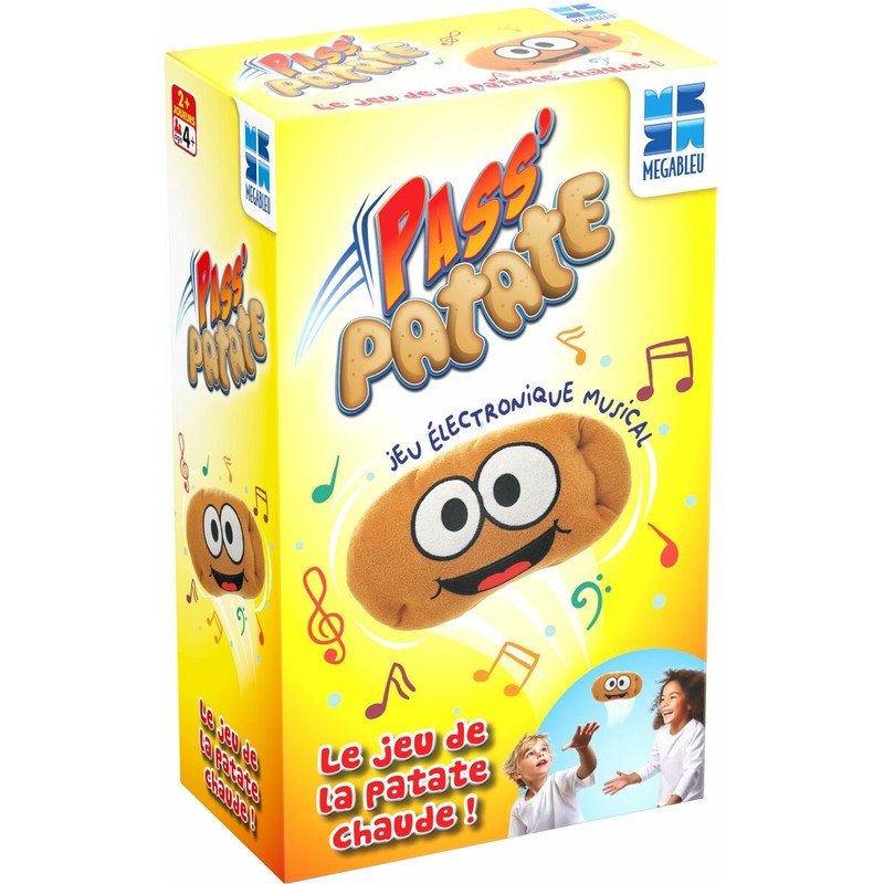 Juegos mesa niños Pass patate Megableu divertido