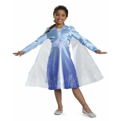 Disfraz niños Elsa Disney color azul para 3-4 años