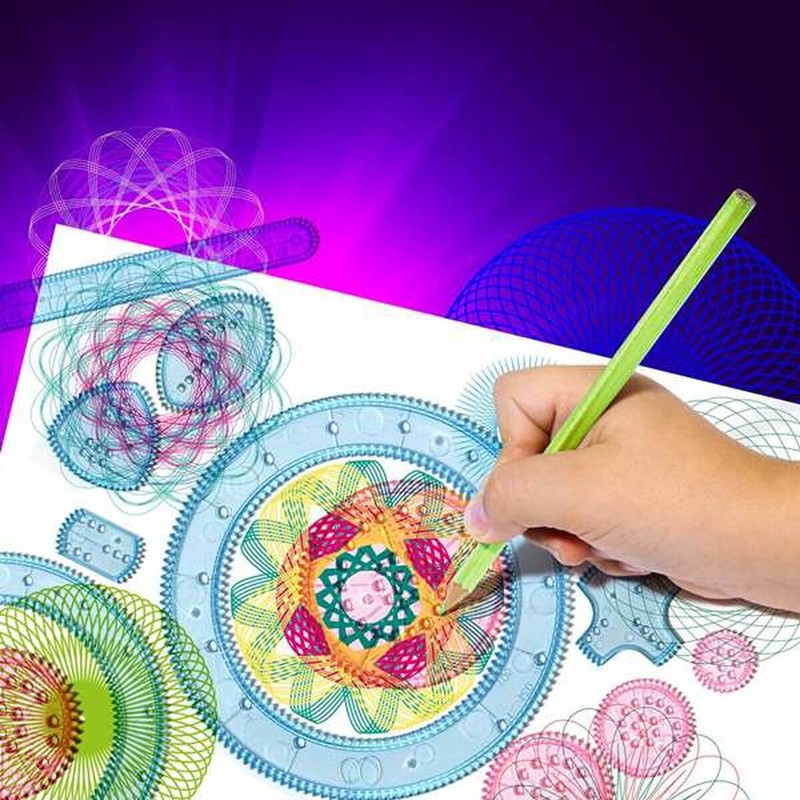 Set pintura niños Moltó con accesorios para pequeños artistas.