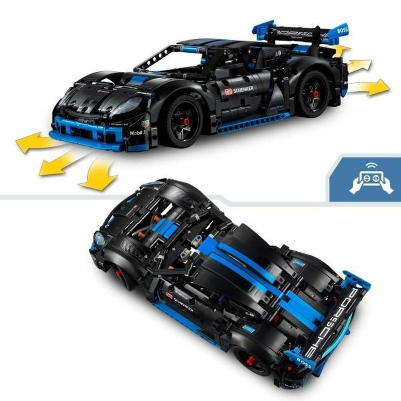 Set Lego avanzado +10 años: Componentes electrónicos del Porsche GT4.