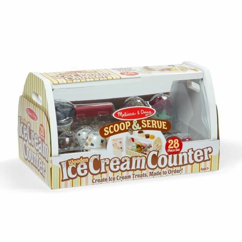 Juguete mostrador helados Melissa & Doug completo