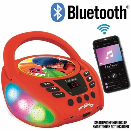 Reproductor MP3 portátil niños Lexibook rojo