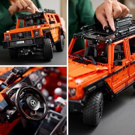 Interior y motor del Lego Technic G 500, ingeniería Lego para adultos
