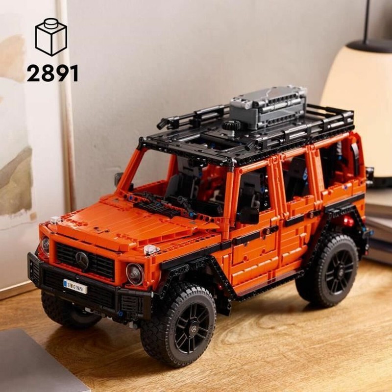 Componentes del Lego Technic 42177, montaje Lego avanzado y detalles realistas