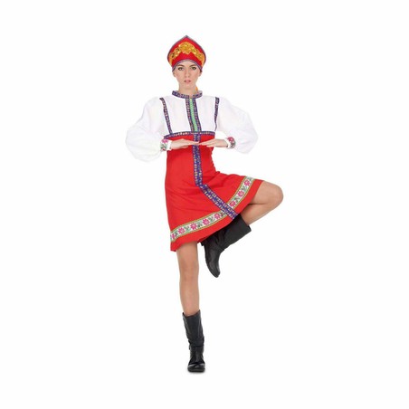 Disfraz Ruso Adulto My Other Me con tocado y vestido