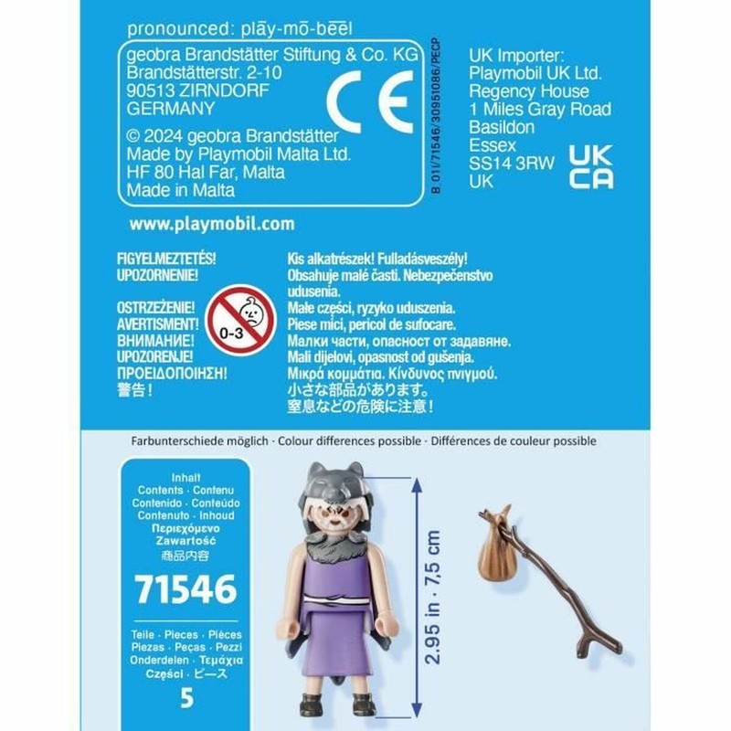 Set construcción educativo Playmobil Asterix 71546, ideal para el desarrollo infantil