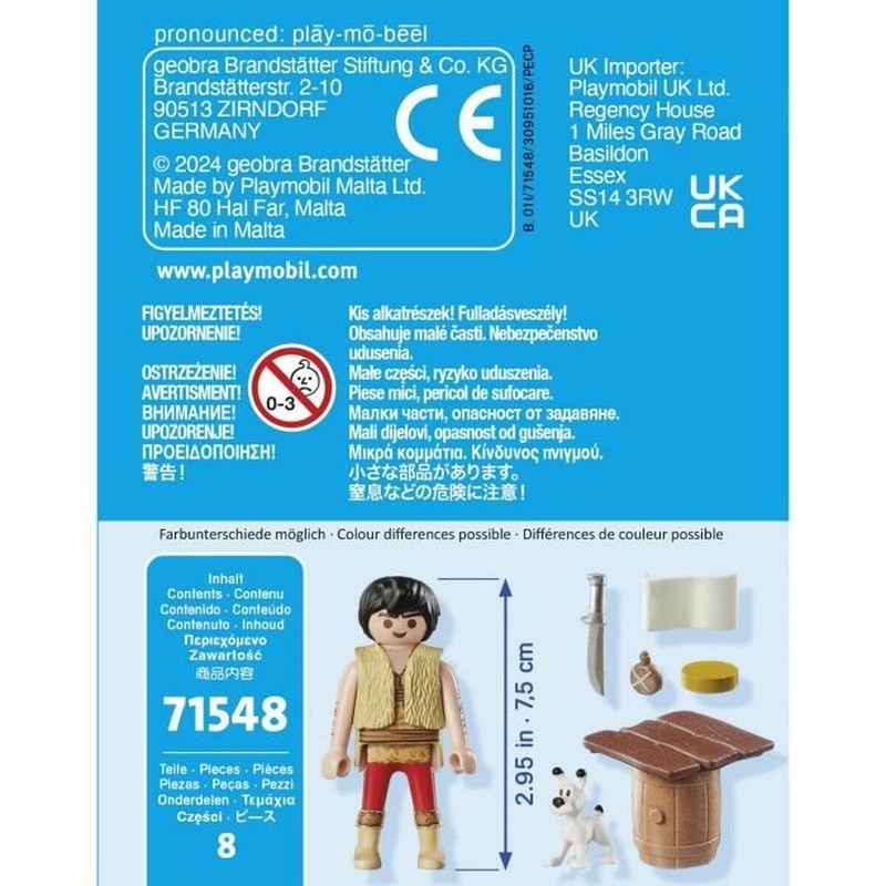 Set construcción educativo Playmobil Asterix figuras