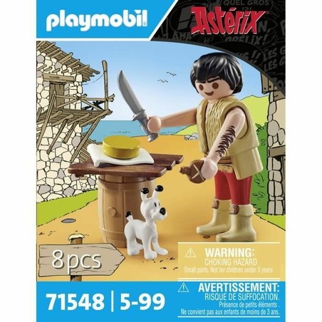 Playset Playmobil Asterix 8 piezas para motricidad fina