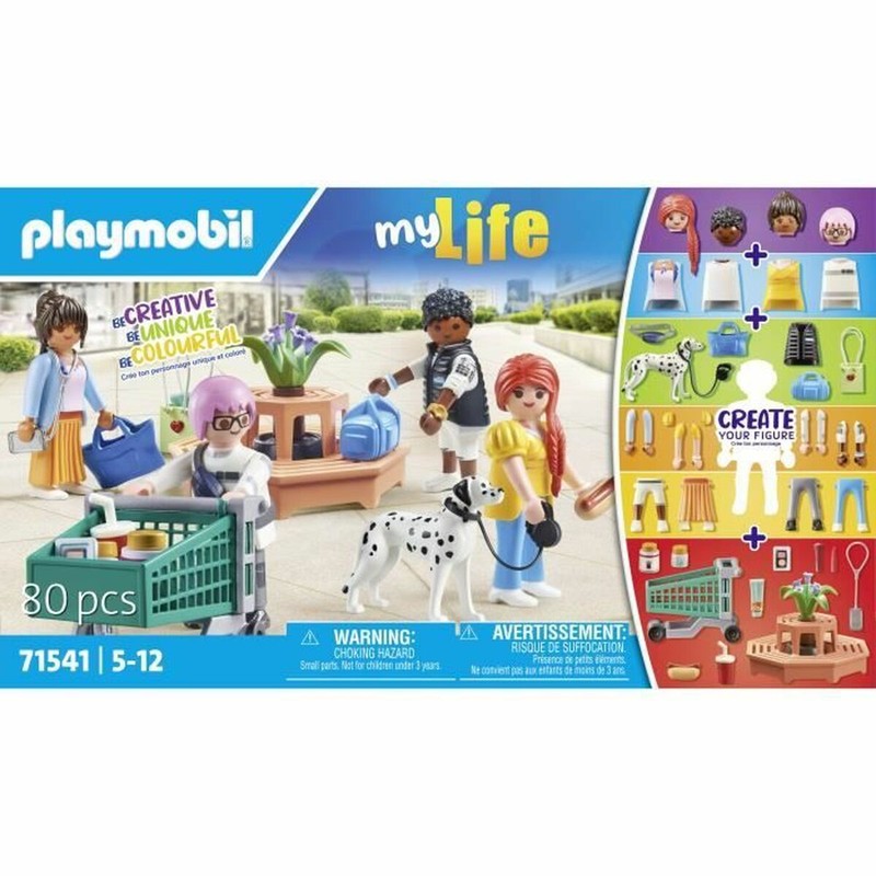 Bloques construcción infantiles Playmobil, set educativo