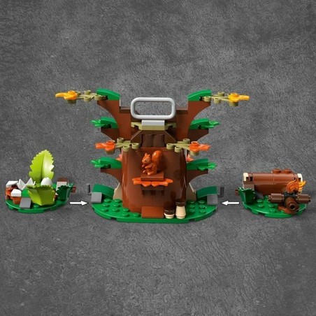 Casa de Muñecas LEGO 76965 detalle de construcción