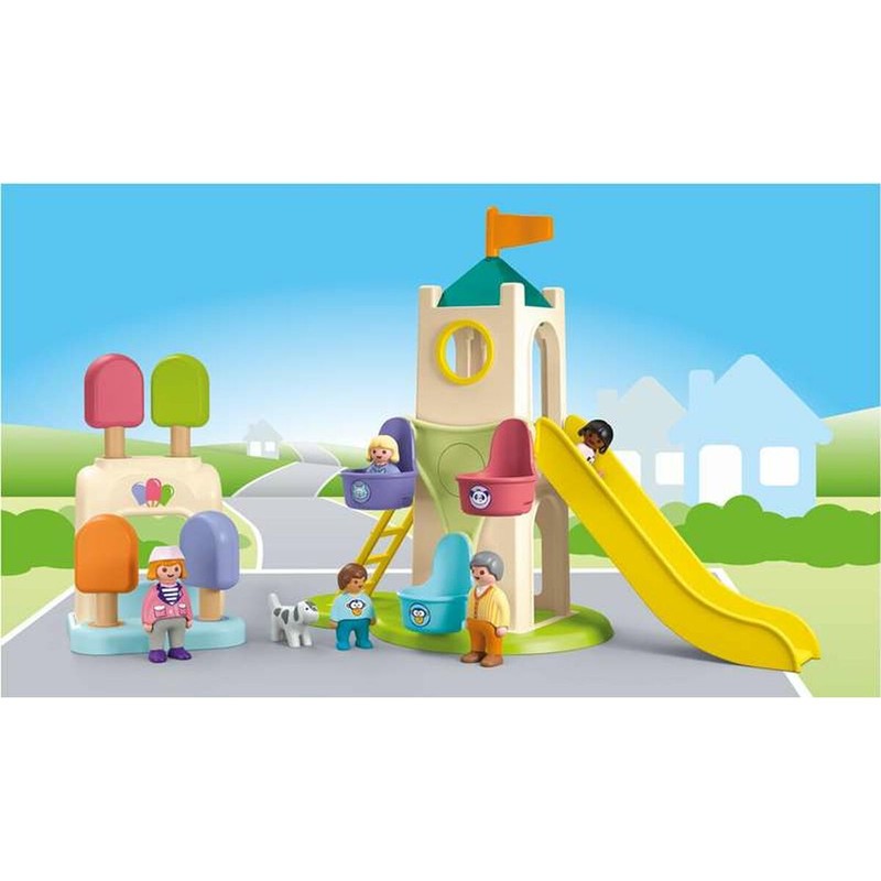 set construcción educativo para casa de muñecas Playmobil