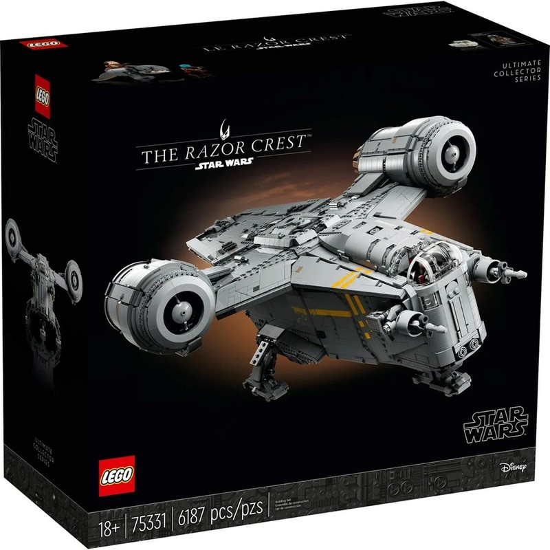 Lego Star Wars Razor Crest 75331 en todo su esplendor