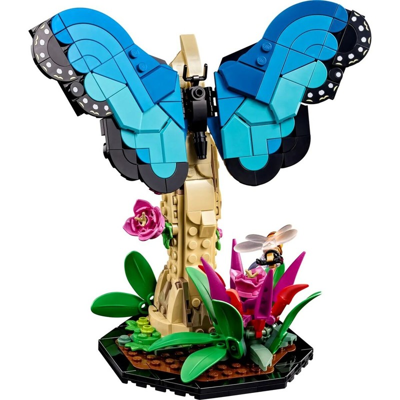 Juego de construcción LEGO para aficionados a la entomología