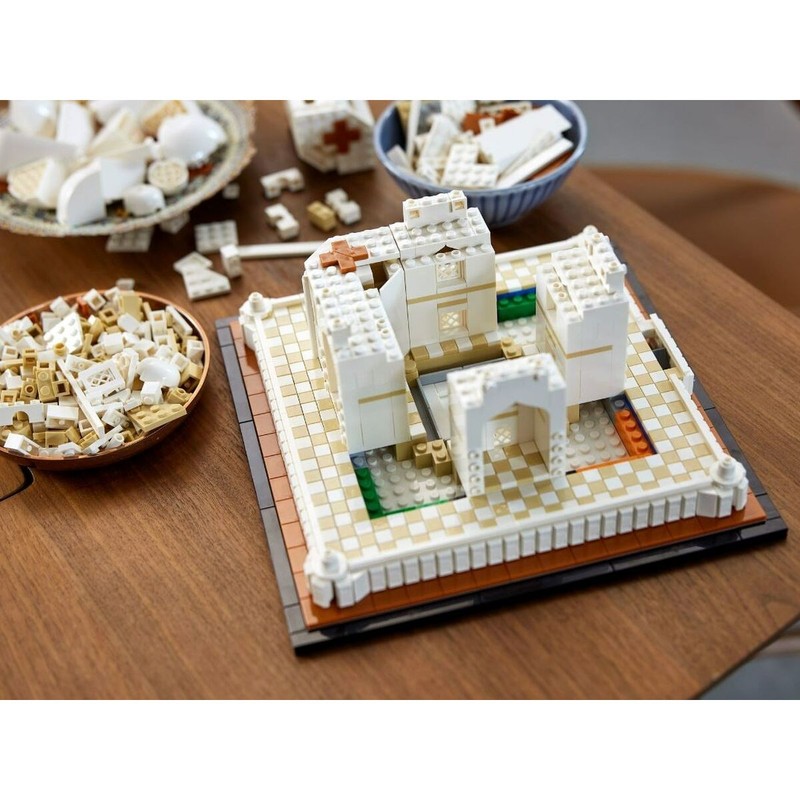 Réplica Taj Mahal Lego vista frontal