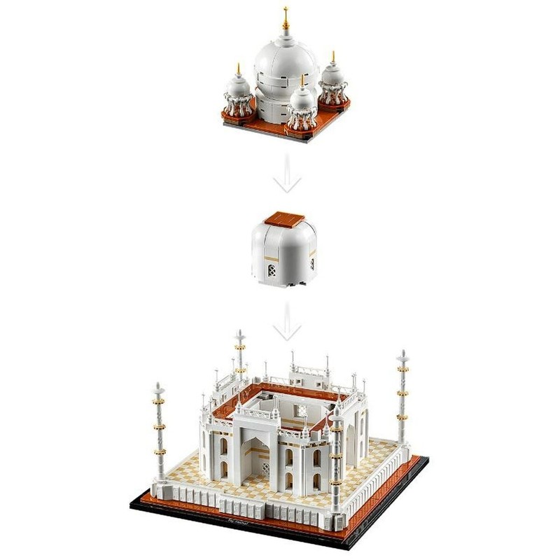 Lego 21056 Taj Mahal con cúpulas