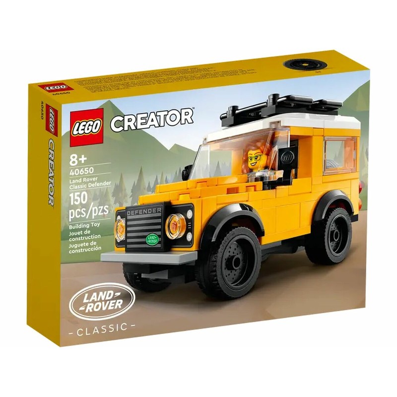 Juguetes construcción niños: LEGO Land Rover Classic Defender montado