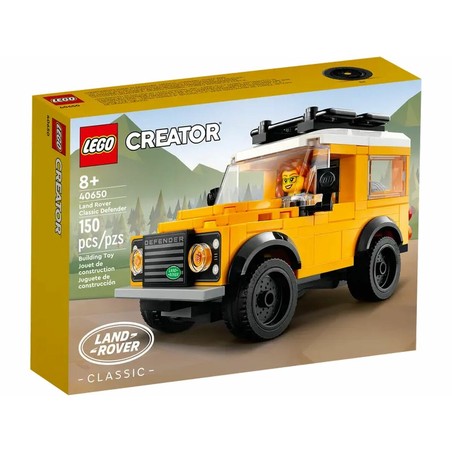 Juguetes construcción niños: LEGO Land Rover Classic Defender montado