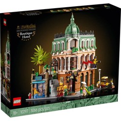 Juguetes construcción niños Lego Icons Boutique Hotel 10297