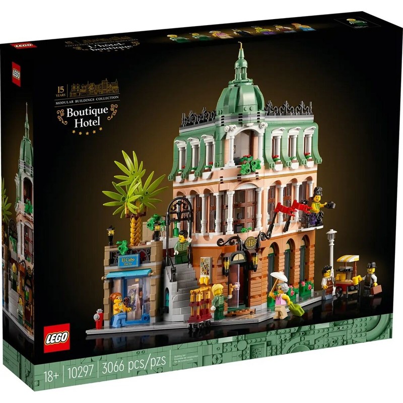 Juguetes construcción niños Lego Icons Boutique Hotel 10297