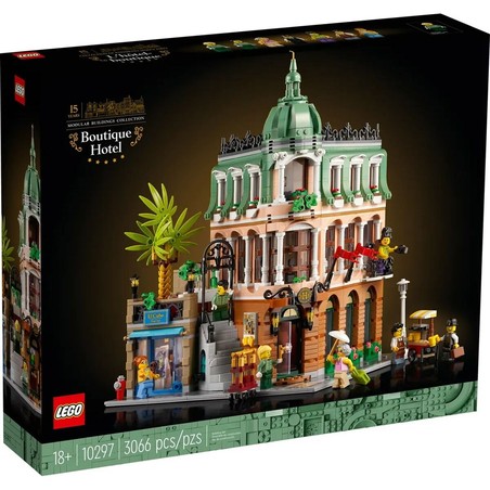 Juguetes construcción niños Lego Icons Boutique Hotel 10297