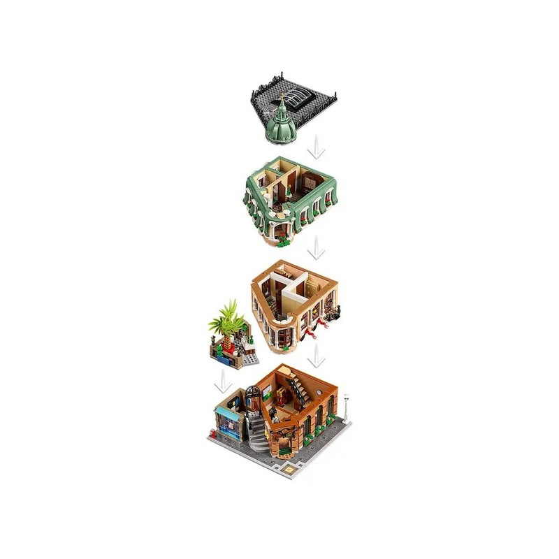 Experiencia de montaje Lego Icons 3066 piezas