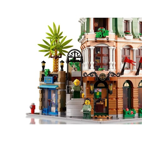 Maqueta de hotel Lego para entusiastas