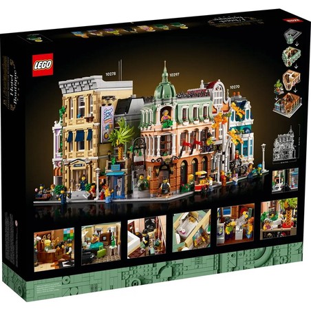 Interior detallado del Lego Icons Boutique Hotel
