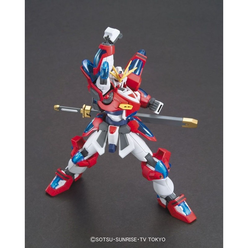 Figura de acción Gundam Bandai Kamiki Burning: set construcción 100 piezas