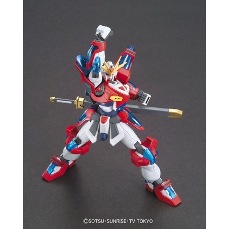 Figura de acción Gundam Bandai Kamiki Burning: set construcción 100 piezas