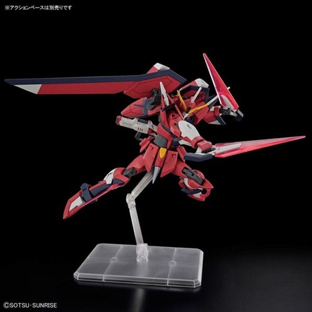 Comparativa de tamaño del Gundam Immortal Justice montado