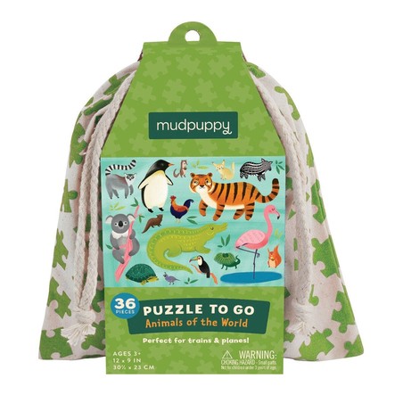 Puzzle animales infantil, juego educativo para niños de 3 años