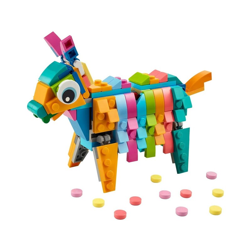 Lego 40644 azul, juguete motricidad fina niños