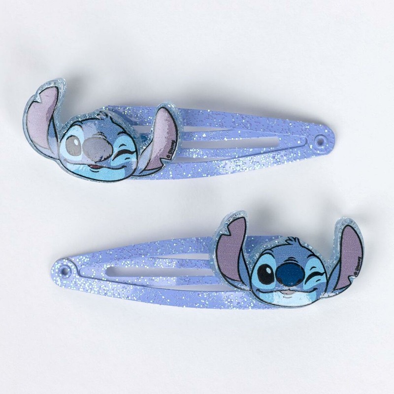 Collar infantil Stitch y coletero para el pelo, diseño divertido