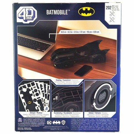 Rompecabezas 3D Batman, piezas encajables de alta calidad